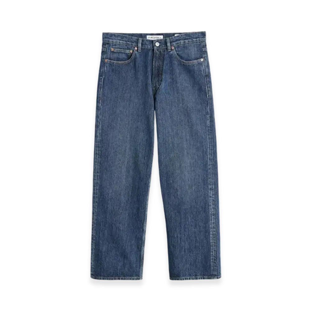 OUR LEGACY Third Cut Chain Twill "Deep Blue"