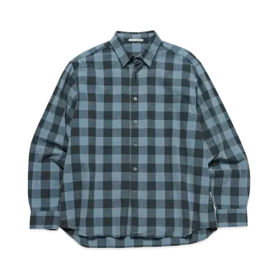 uniform experiment Fade Shirt "Black/Blue Check"
