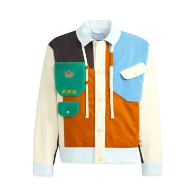 ADIDAS JACKET (GENDER NEUTRAL) "Skytint/Wonder White"