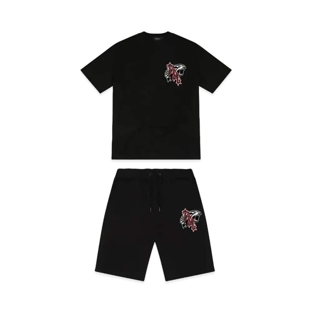 TRAPSTAR TSL Shooters Print Shorts Set "Black"