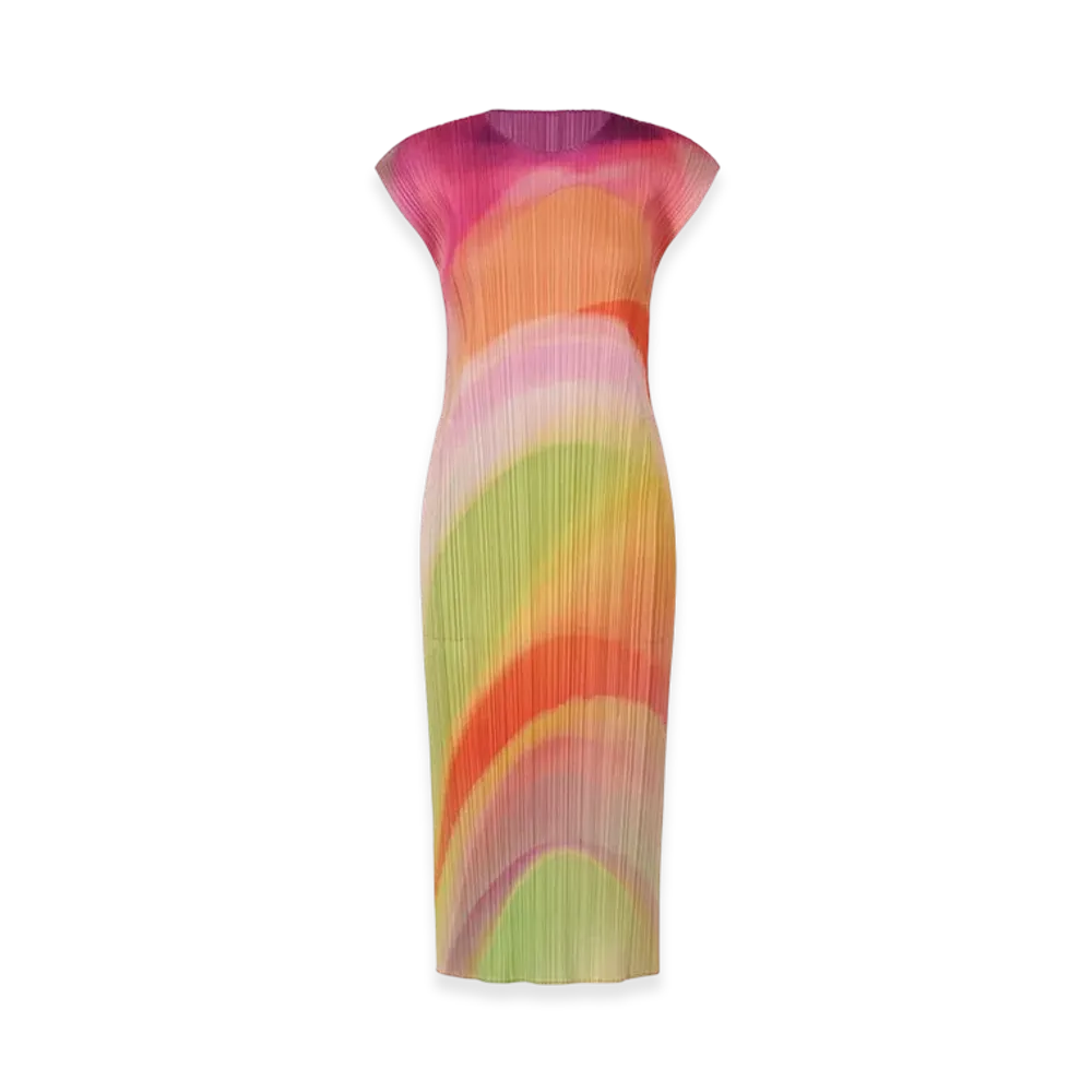 PLEATS PLEASE ISSEY MIYAKE Groove "Bright Pink"