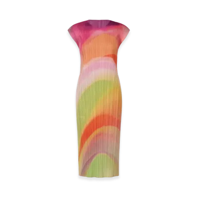 PLEATS PLEASE ISSEY MIYAKE Groove "Bright Pink"