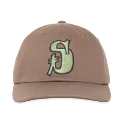 Stussy Low Profile Vintage S Snapback "Brown"