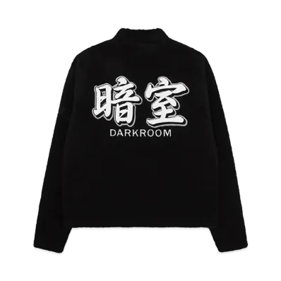 DARKR8M STUDIO Sherpa Top "BLACK"