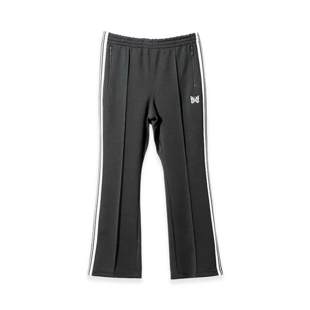 NEEDLES Bootcut Track Pant Poly Smooth "Charcoal"