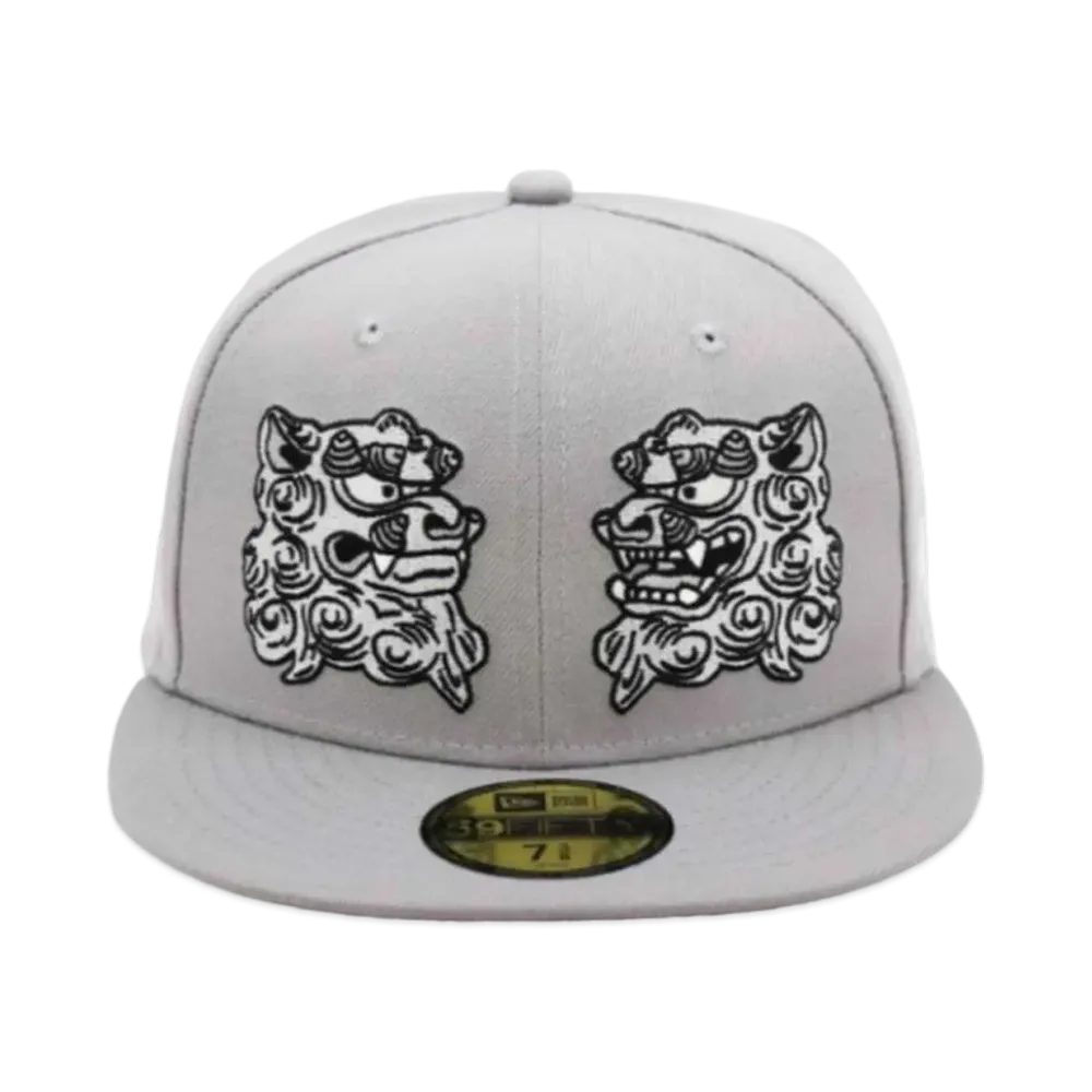 NEW ERA x THE CAP OKINAWA SCHIESSER Youth 9Fifty "Gray"