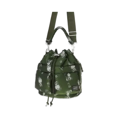 PORTER x Doraemon Tool Bag "Olive"