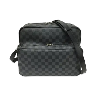 Louis Vuitton Damier Glafit Io Shoulder Bag "Noir"