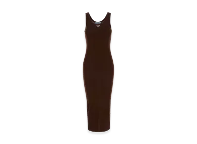 PRADA Women's Cotton Dress "Brown"