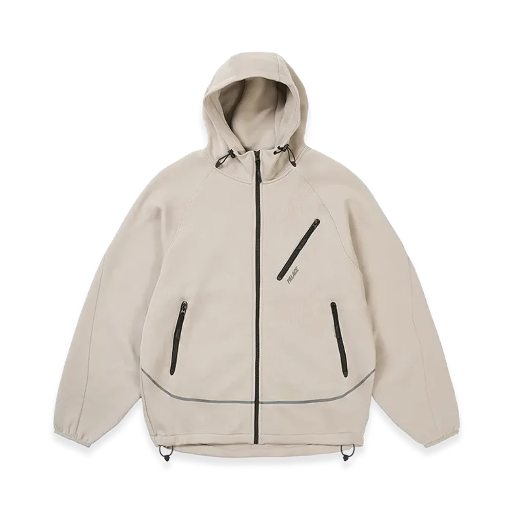 PALACE Sporty Zip Hood "Concrete Grey"