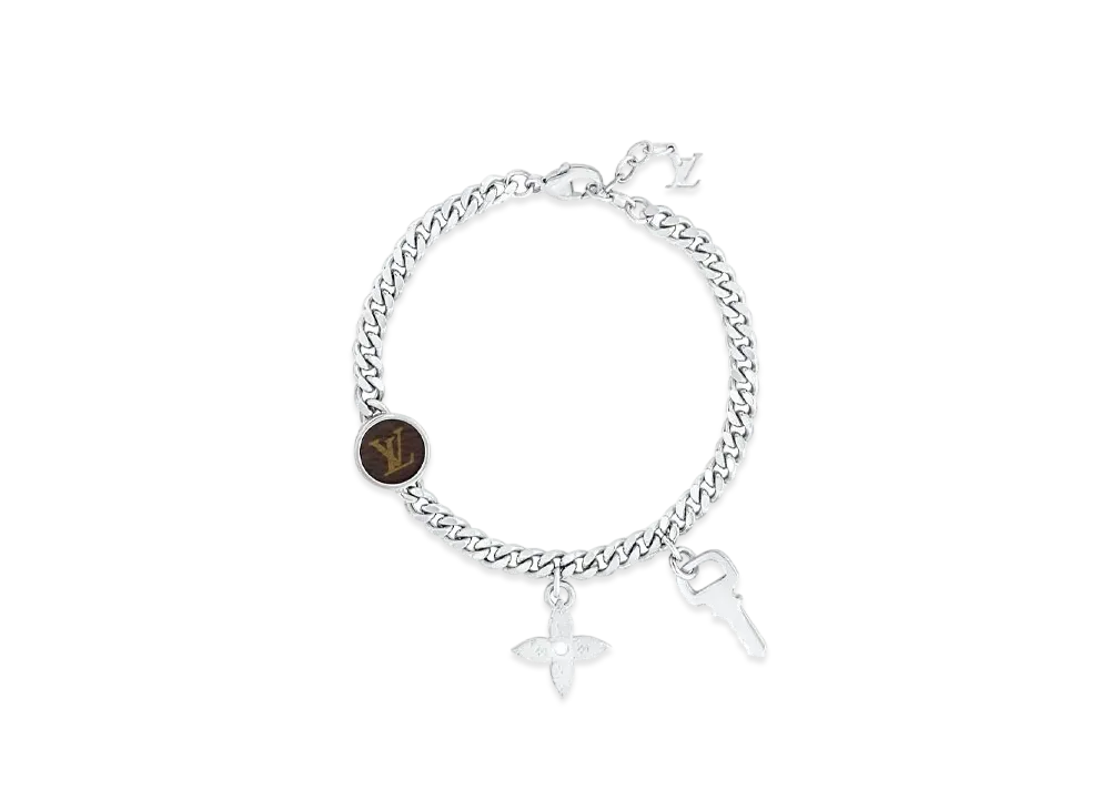 Louis Vuitton Monogram Lock Bracelet