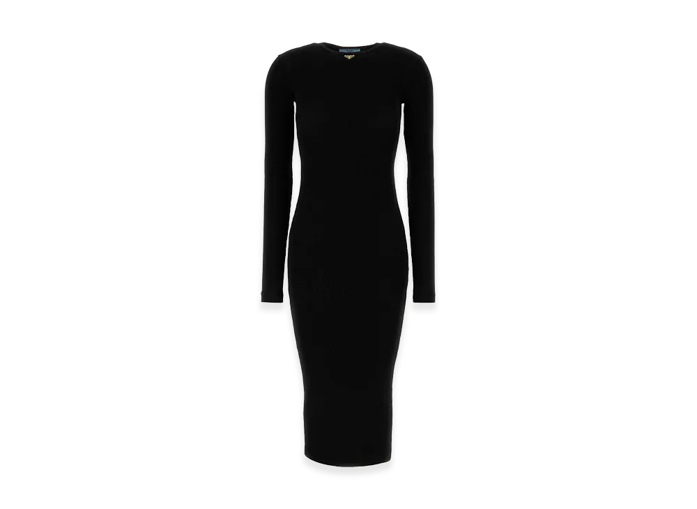 PRADA Women's Jersey Dress "Black"