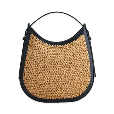 TOD'S Tod's Oboe Bag Small "Beige/Black"