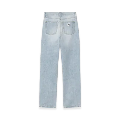Carhartt WIP Women's Noxon Pant "Blue(Heavy Worn Bleached)"