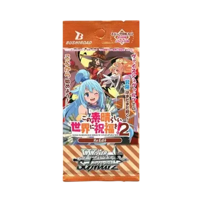 ヴァイスシュヴァルツ ブースターパック「この素晴らしい世界に祝福を! Re:Edit」パック