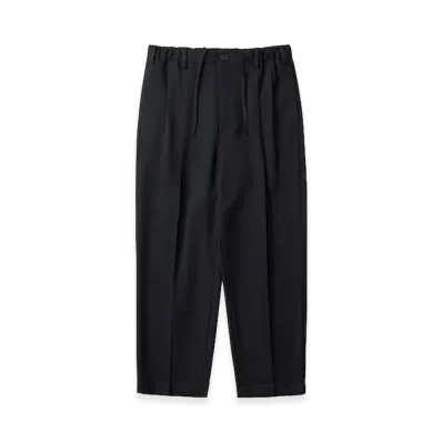 everyone Polyester Twill Chef Pants "Black"