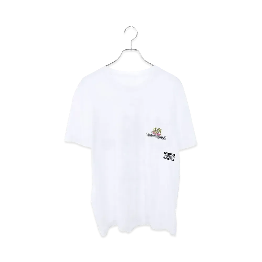 Chrome Hearts Sex Records Back Logo S/S T-Shirt Max Field Limited "White"