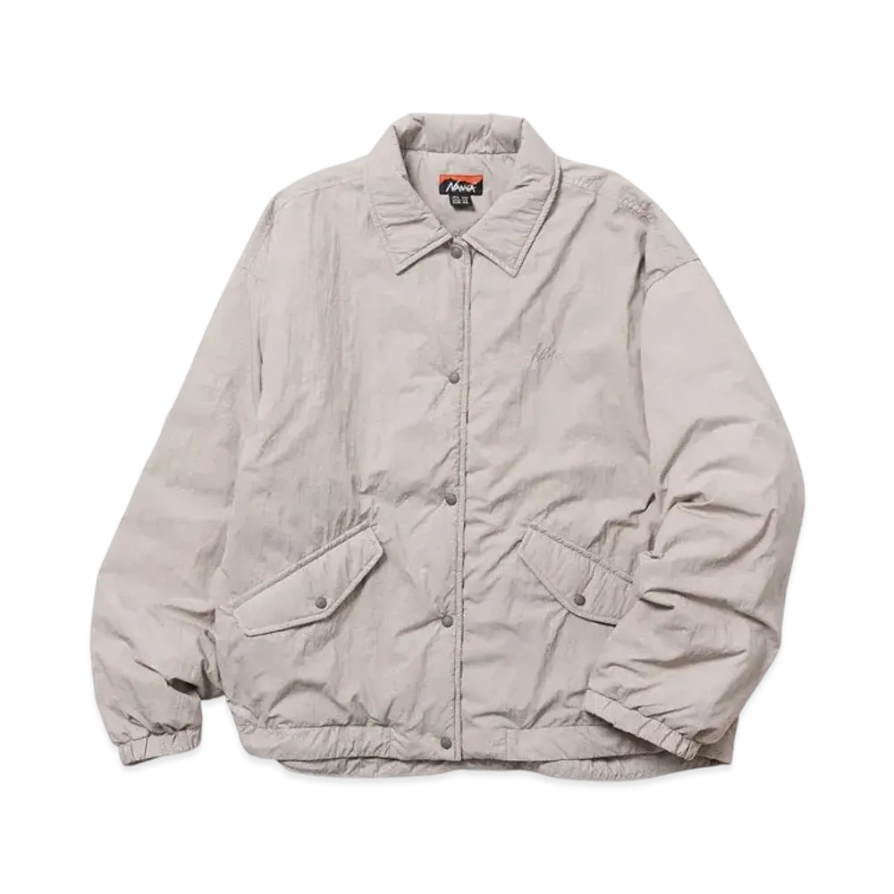 NANGA Women's Soft Down Coach Jacket "Beige"