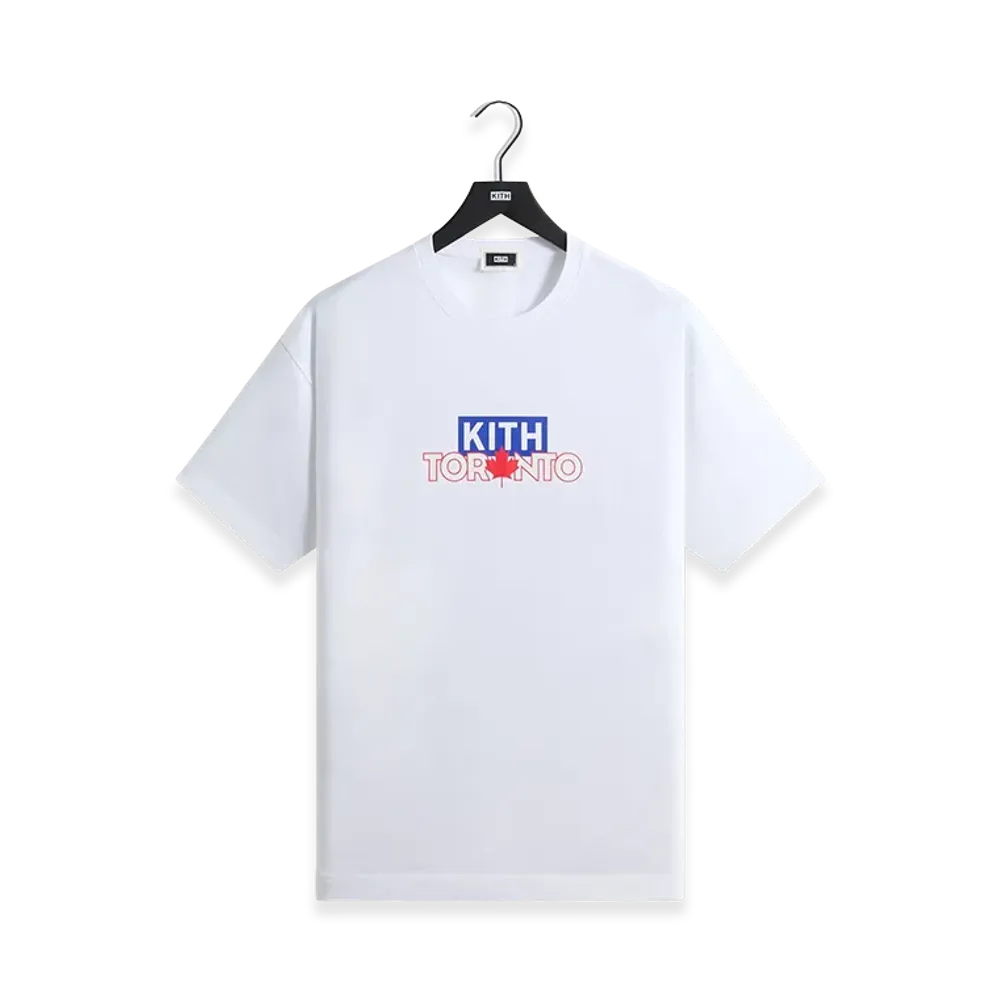 Kith Toronto Classic Logo Tee "White"