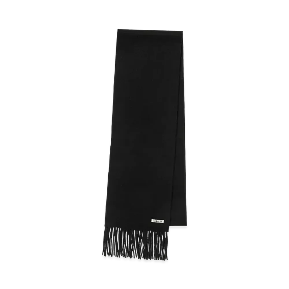 AURALEE Baby Cashmere Long Stole "Top Black"