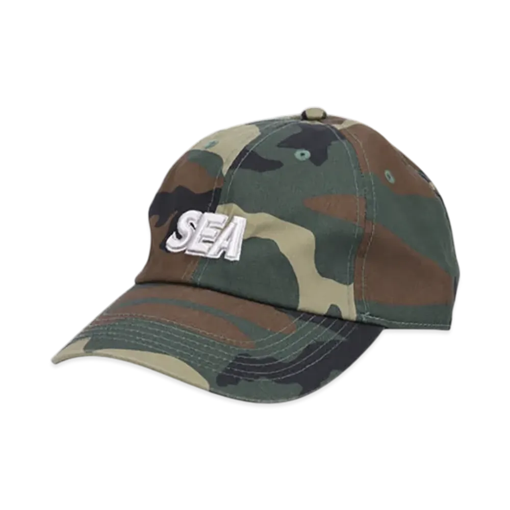WIND AND SEA Sea Low Cap "Woodland Camo"