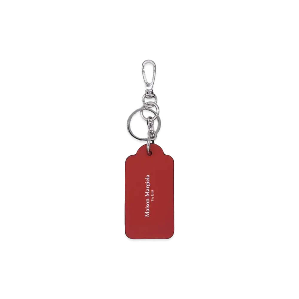 Maison Margiela KEY TAG BIG "Black/Haute Red"