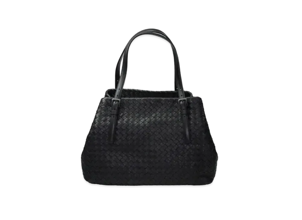 Bottega Veneta Lambskin Hand Bag "Brown"