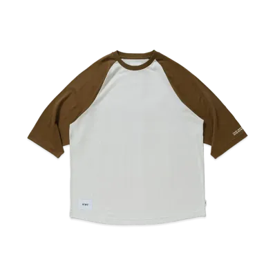 WTAPS Ian / Raglan / Cotton "Brown/Off White"