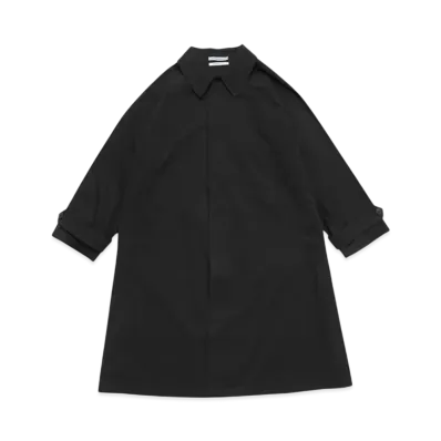 Graphpaper Oversized Raglan Trench "Black"
