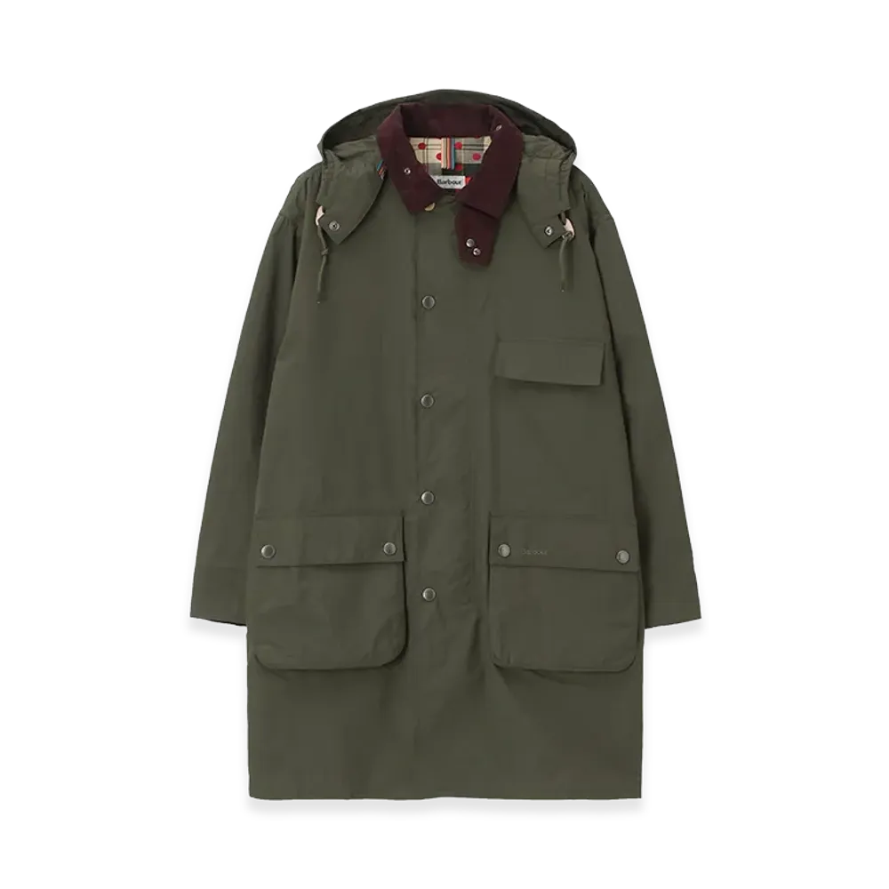 Barbour x Paul Smith Parka Nylon Jacket "Olive"