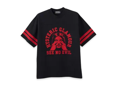 HYSTERIC GLAMOUR See No Evil Tee "Black"