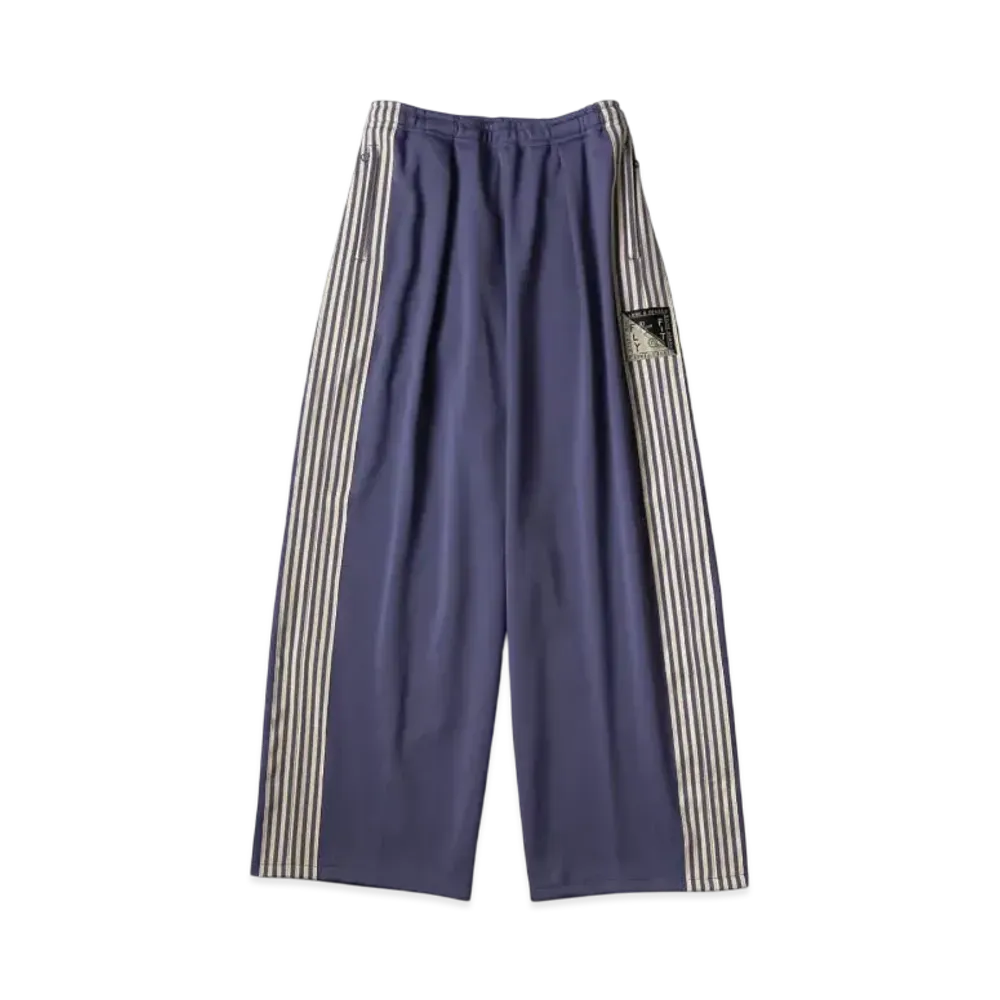 KAPITAL Smooth Jersey Stunt Man Woman Buggy Track Pants "Purple"
