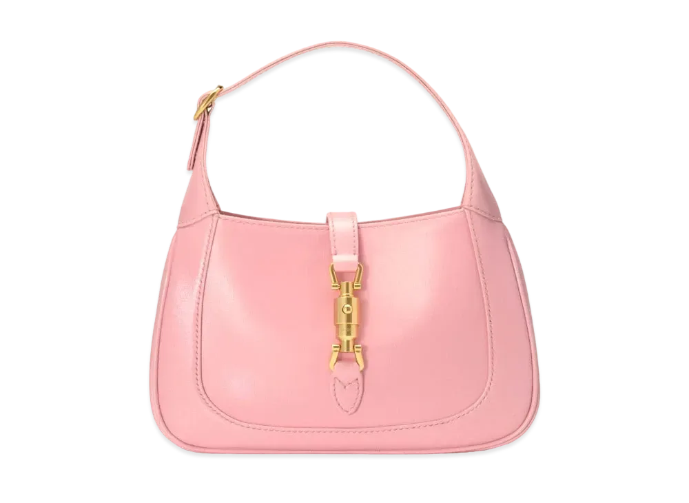 GUCCI Jackie 1961 Mini Shoulder Bag "Light Pink"