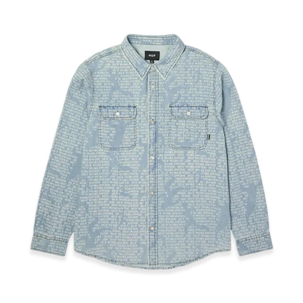 HUF Ceremony Denim Shirt "Indigo"