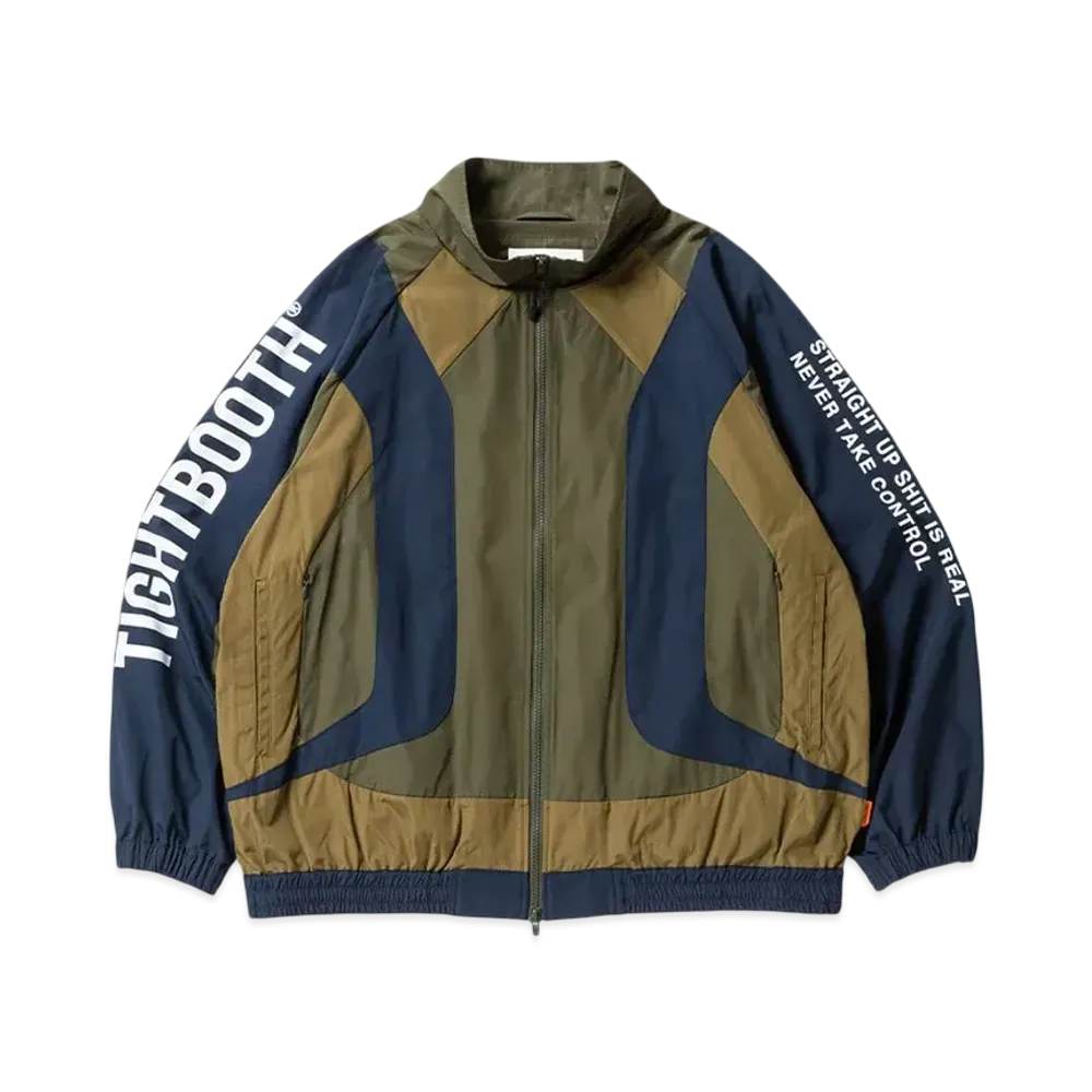 TIGHTBOOTH Racing Track Jacket "Olive/Navy"