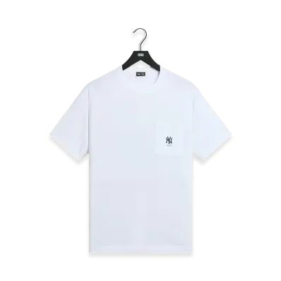 Kith x The New York Yankees Crest Pocket Tee "White"