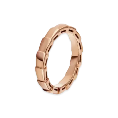 BVLGARI Serpenti Viper Ring "Pink Gold"