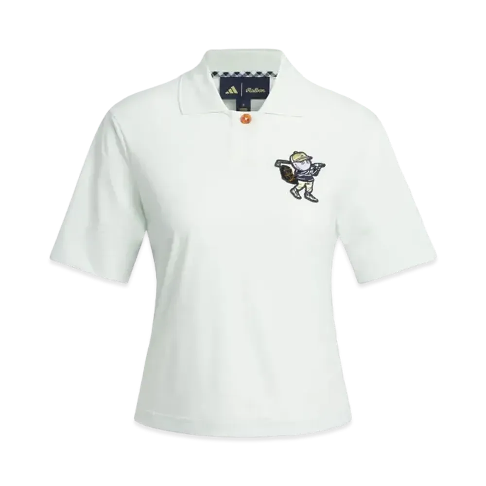adidas x Malbon Golf Women's One Point Polo "Crystal Jade"