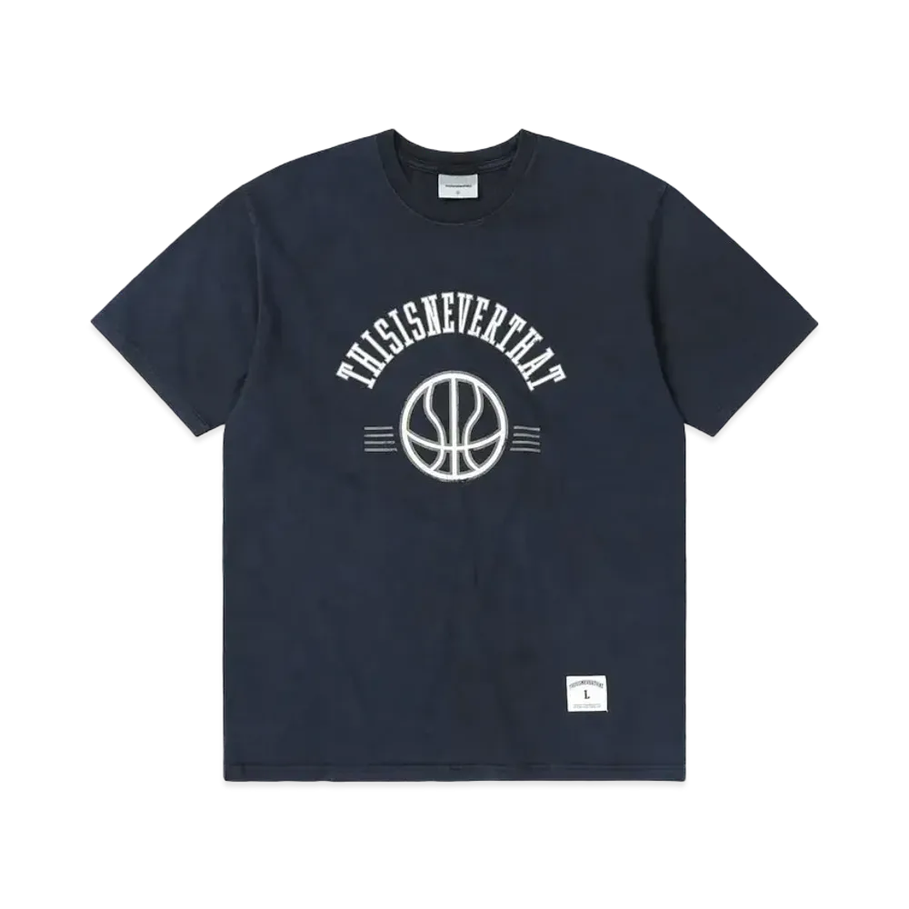 thisisneverthat Faded Basketball Tee "Navy"