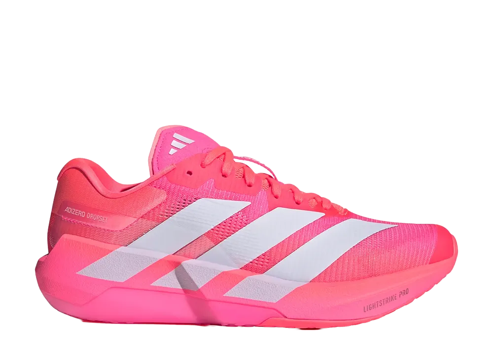 adidas Women's Adizero Dropset Pro Training "Solar Turbo/Frozen Purple/Lucid Pink"
