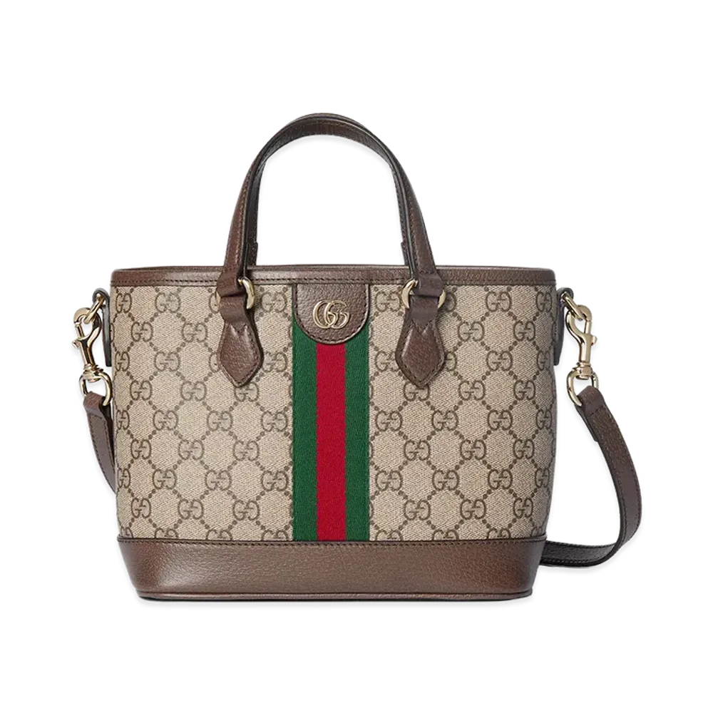 GUCCI Women's Printed Canvas Small Ophidia Handbag "Printed"