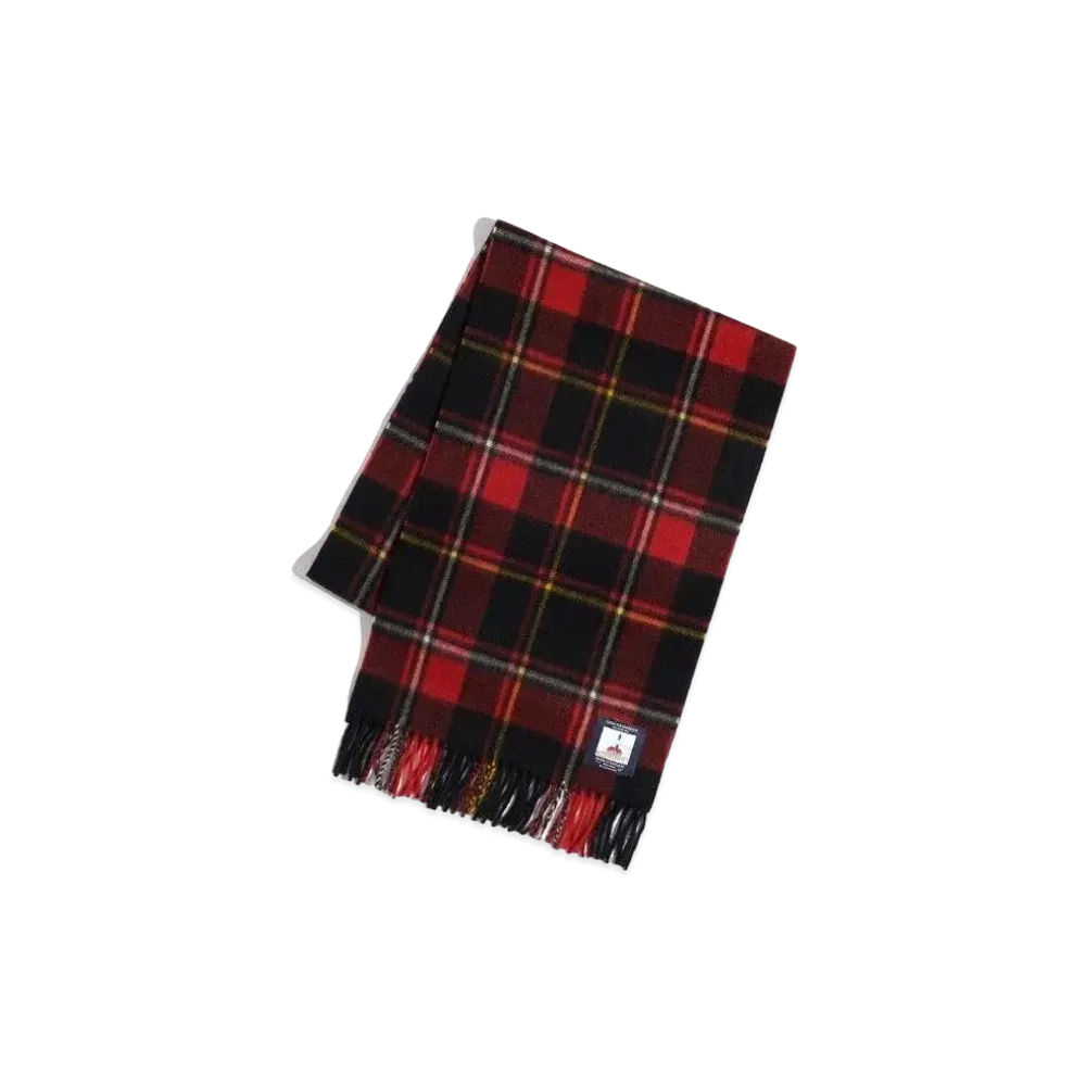 Noah Cashmere Scarf "Red Check"