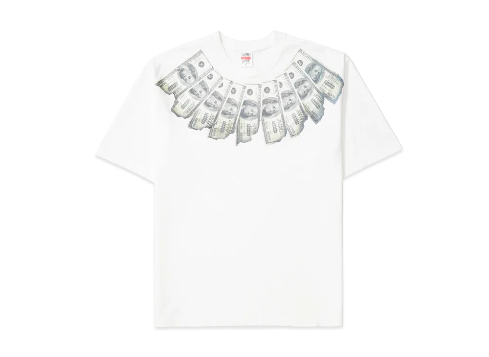 Supreme x MM6 Maison Margiela Money S/S Top "White"