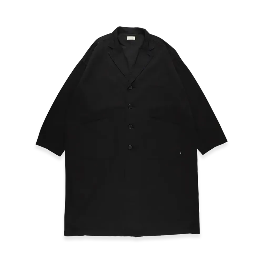 WIND AND SEA Garment Dyed Coat "Black"