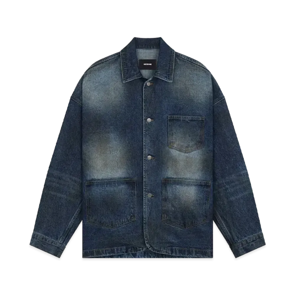 WE11DONE Oversized Denim Jacket "Blue"