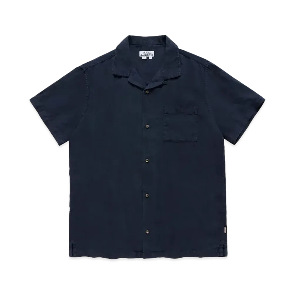 JJJJound x A.P.C. Weekend Shirt "Navy"