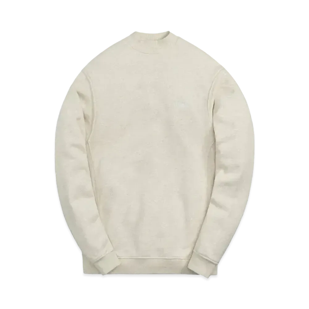 Kith Carlisle Mockneck Sweatshirt "Heather Oatmeal"