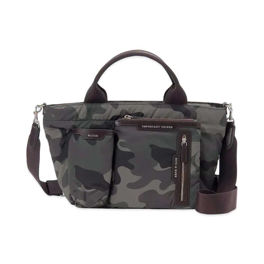 ANYA HINDMARCH Shoulder Bag "Camouflage Grey/Black/Green"