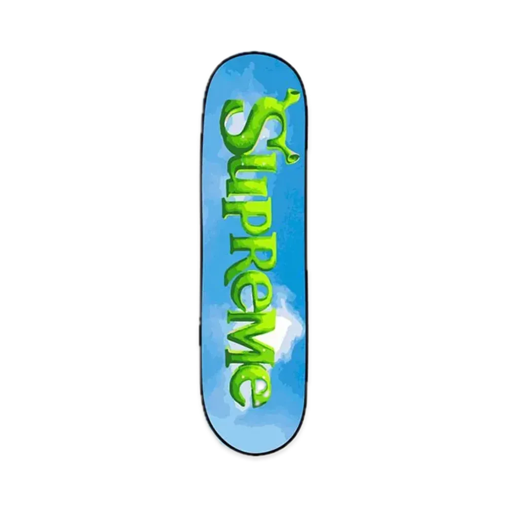 Supreme Shrek Skateboard "Clouds"