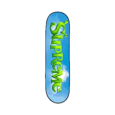 Supreme Shrek Skateboard "Clouds"